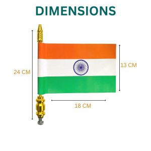 Indian (National) car Bonnet Flag